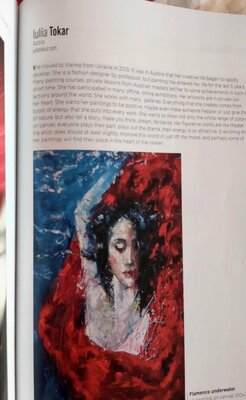 Julia (Iuliia) Tokar in the Studio: Presse about me