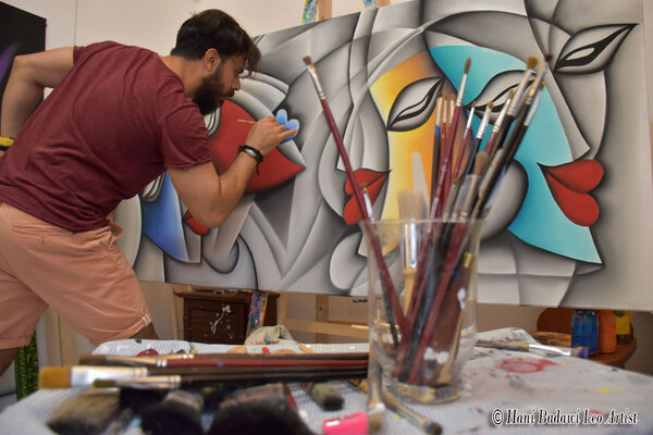 Hani Badawi Leo in the Studio