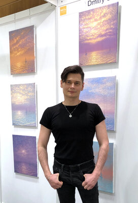 Dmitry Oleyn in the Studio: 2024 Art fair ARTe Wiesbaden