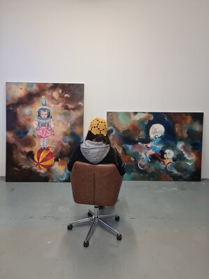 Lena Applebaum in the Studio: Studio