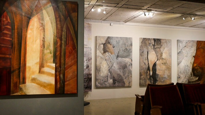 Peter Knauer in the Studio