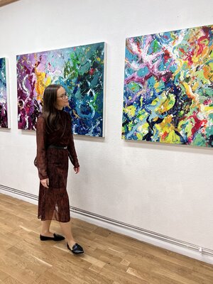 Ruzica Sola in the Studio: Atelier Köln Süd