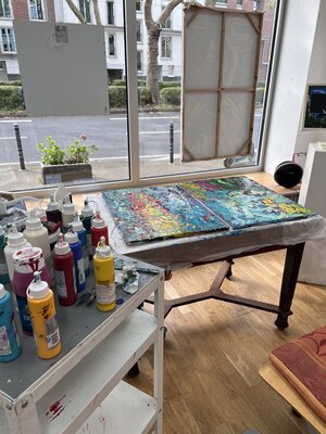 Ruzica Sola in the Studio: Atelier Köln Süd