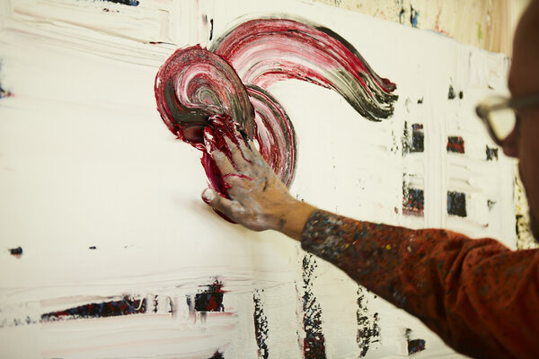 Dietmar Brixy in the Studio
