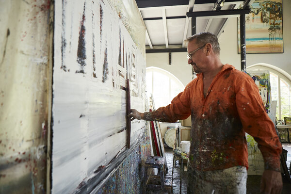 Dietmar Brixy in the Studio