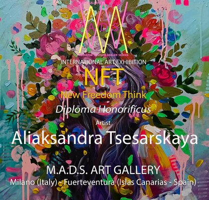 Aliaksandra Tsesarskaya in the Studio