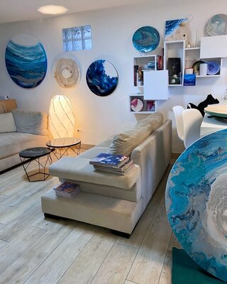tiziana adreani in the Studio