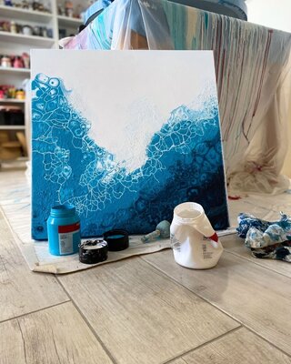 tiziana adreani in the Studio