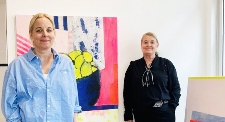 Karen und Simone Lehmann in the Studio: im Studio