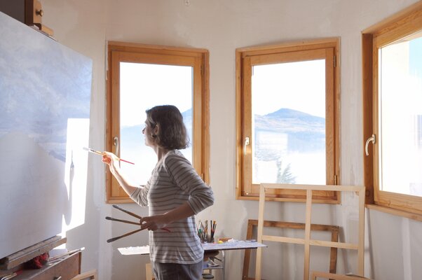 Anne Baudequin in the Studio: In the studio