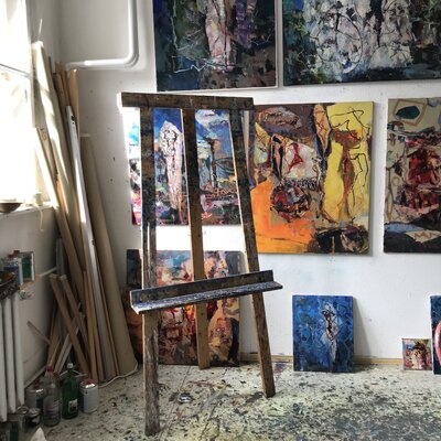 Andreas Kramer in the Studio: Atelier 2022