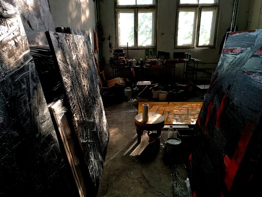 Gustavs Filipsons in the Studio