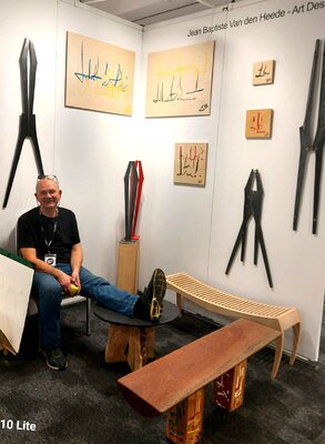 Jean-Baptiste Van den Heede in the Studio: exposición