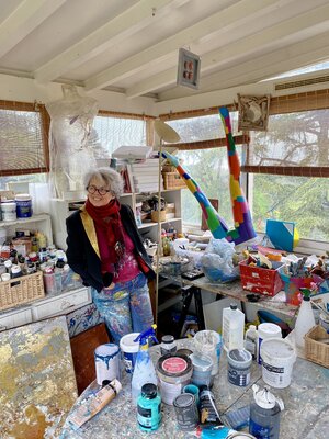 Brigitte Dravet in the Studio: Mon environnement