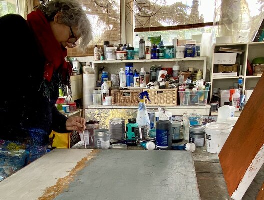 Brigitte Dravet in the Studio: Dans mon atelier
