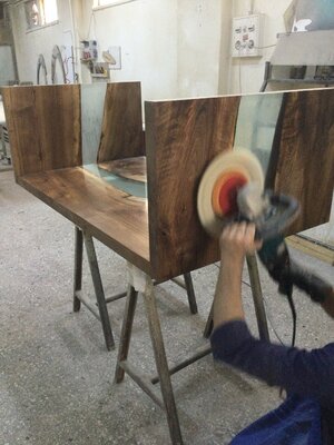 M Yavuz Öney in the Studio: wax and polish