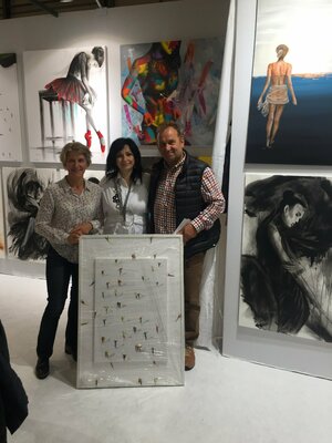 Eka Peradze in the Studio