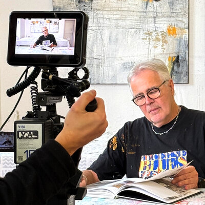 Robert Süess in the Studio: Durch das Kameraauge betrachtet