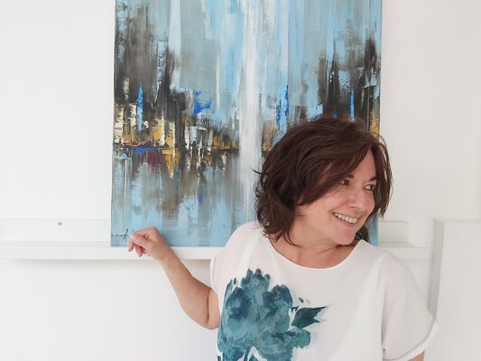 Andrea Jacobi in the Studio