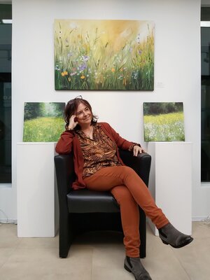 Andrea Jacobi in the Studio