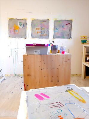 Sara Voss in the Studio