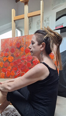 CLAUDIA AMADESI in the Studio: Giardino incantato