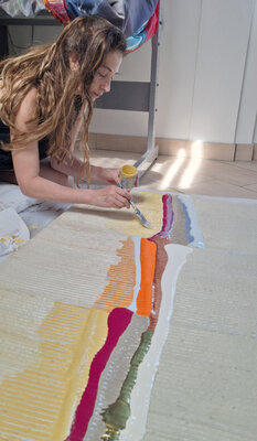 CLAUDIA AMADESI in the Studio: Orizzonti sospesi