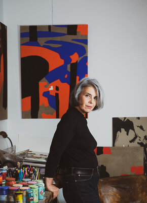Clara Ramirez Katz in the Studio: Atelier © Marcela Barrios