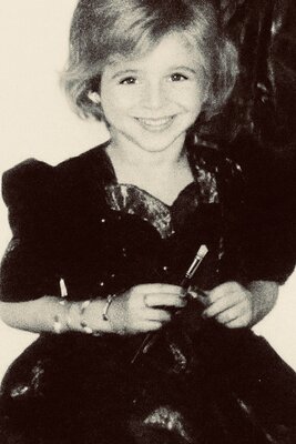 Mary Taghavi in the Studio
