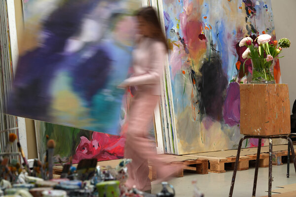 Cosima Gerner in the Studio