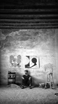Marco Opel in the Studio