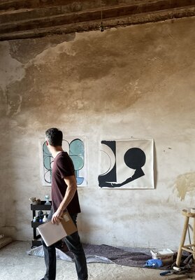 Marco Opel in the Studio