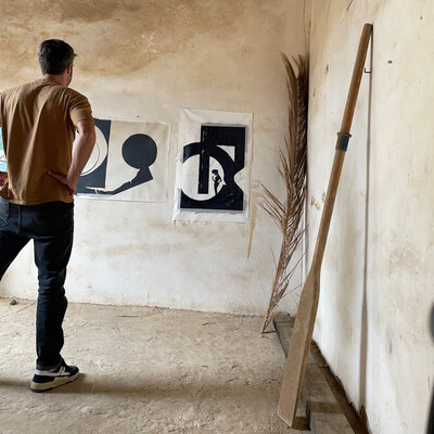 Marco Opel in the Studio