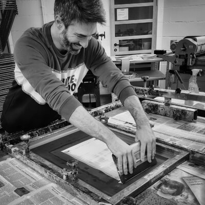 Marco Opel in the Studio