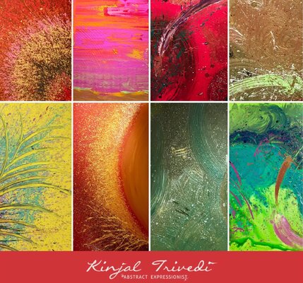 Kinjal Trivedi in the Studio