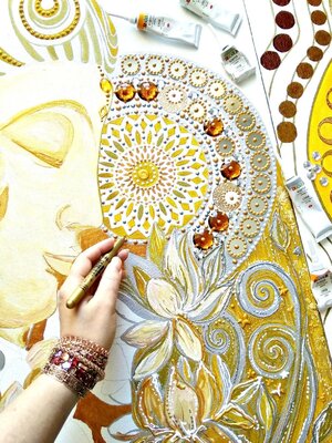 Irina BAST in the Studio