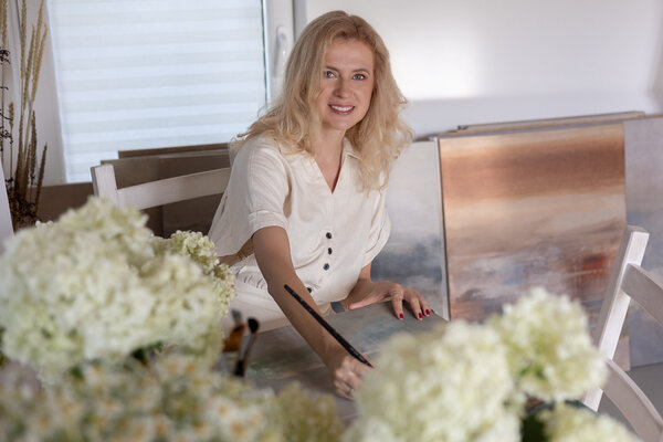 Irmantė Sviensienė in the Studio