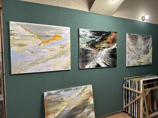 Arturas Lapajevas in the Studio