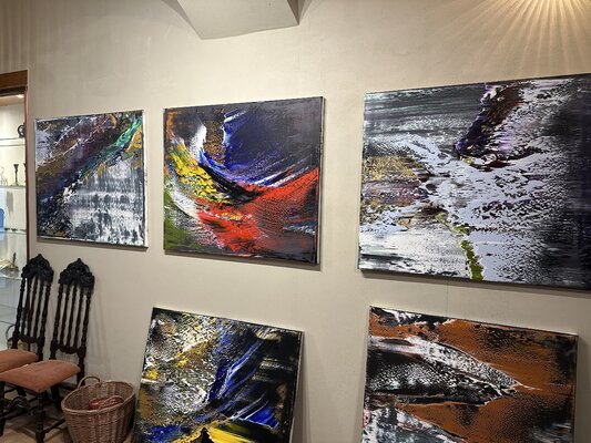 Arturas Lapajevas in the Studio