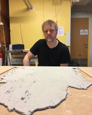 Johan Söderström in the Studio