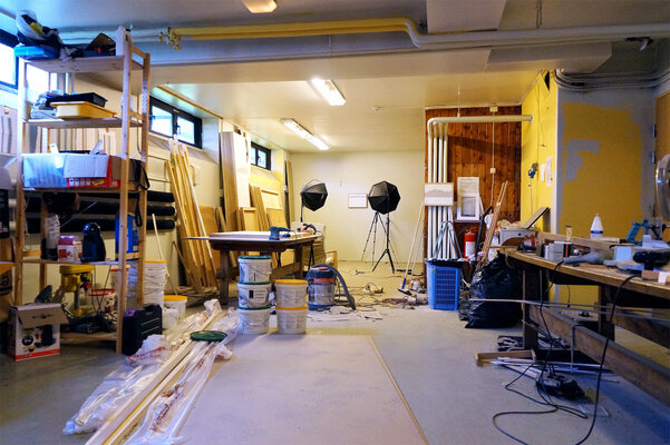 Johan Söderström in the Studio