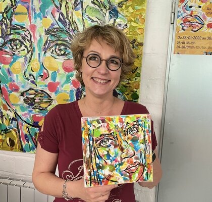 Karine Langevin Kjl in the Studio