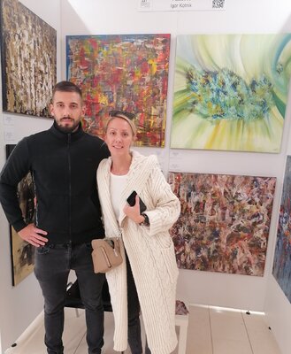 Igor Kotnik in the Studio