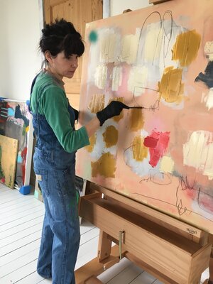 Barbara D’Angelo Månsson in the Studio: In my studio