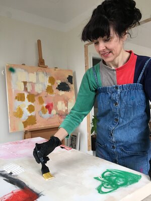 Barbara D’Angelo Månsson in the Studio: In my studio