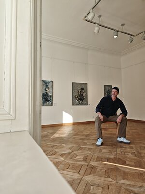 Ralph Schulz in the Studio