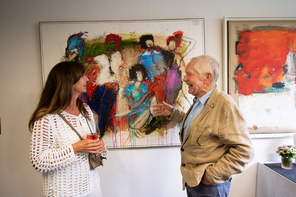 Maria Kammerer in the Studio
