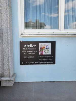 Maria Kammerer in the Studio: Mein Atelier!