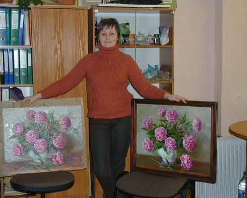 Nata Shemshur in the Studio