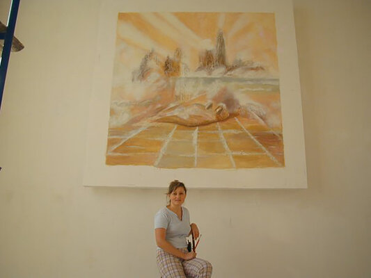 Nata Shemshur in the Studio